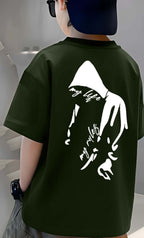 My life - Boys Over Size Printed T-shirt