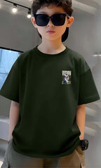 Vision - Boys Over Size Printed T-shirt