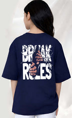 BreakRules  - kids Girls over sized T shirt