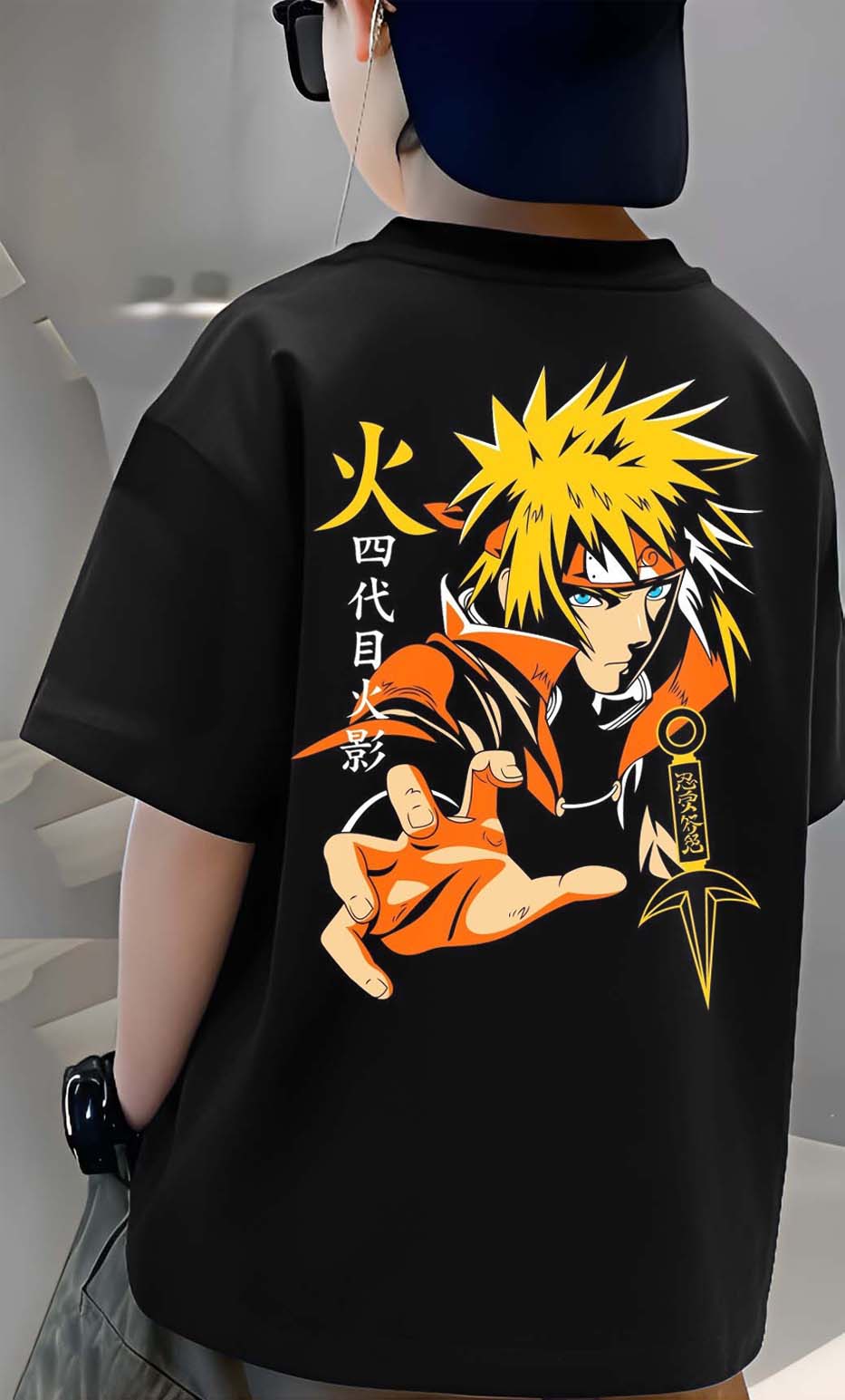 Yogen - Boys Over Size Printed T-shirt