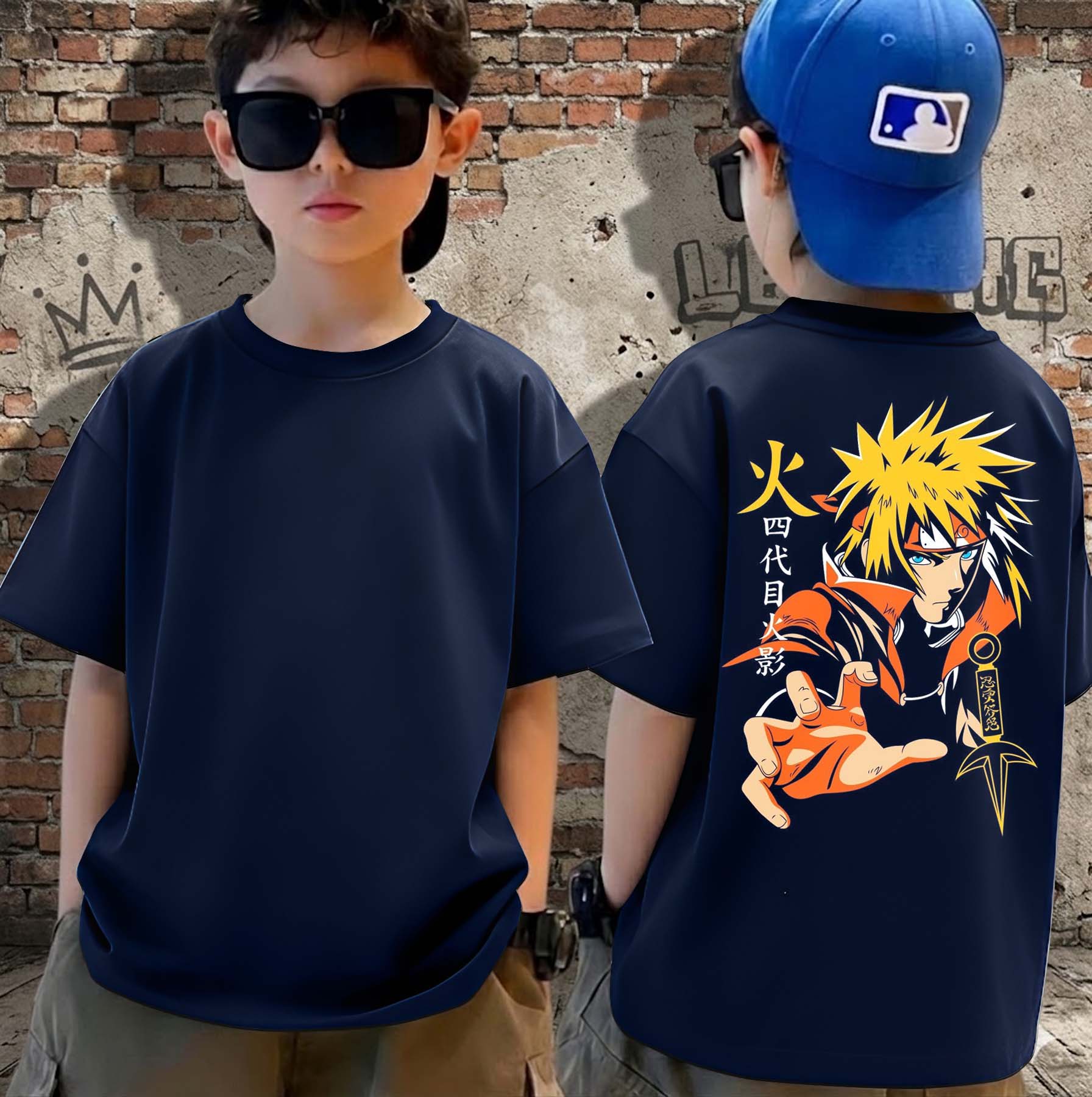 Yogen - Boys Over Size Printed T-shirt