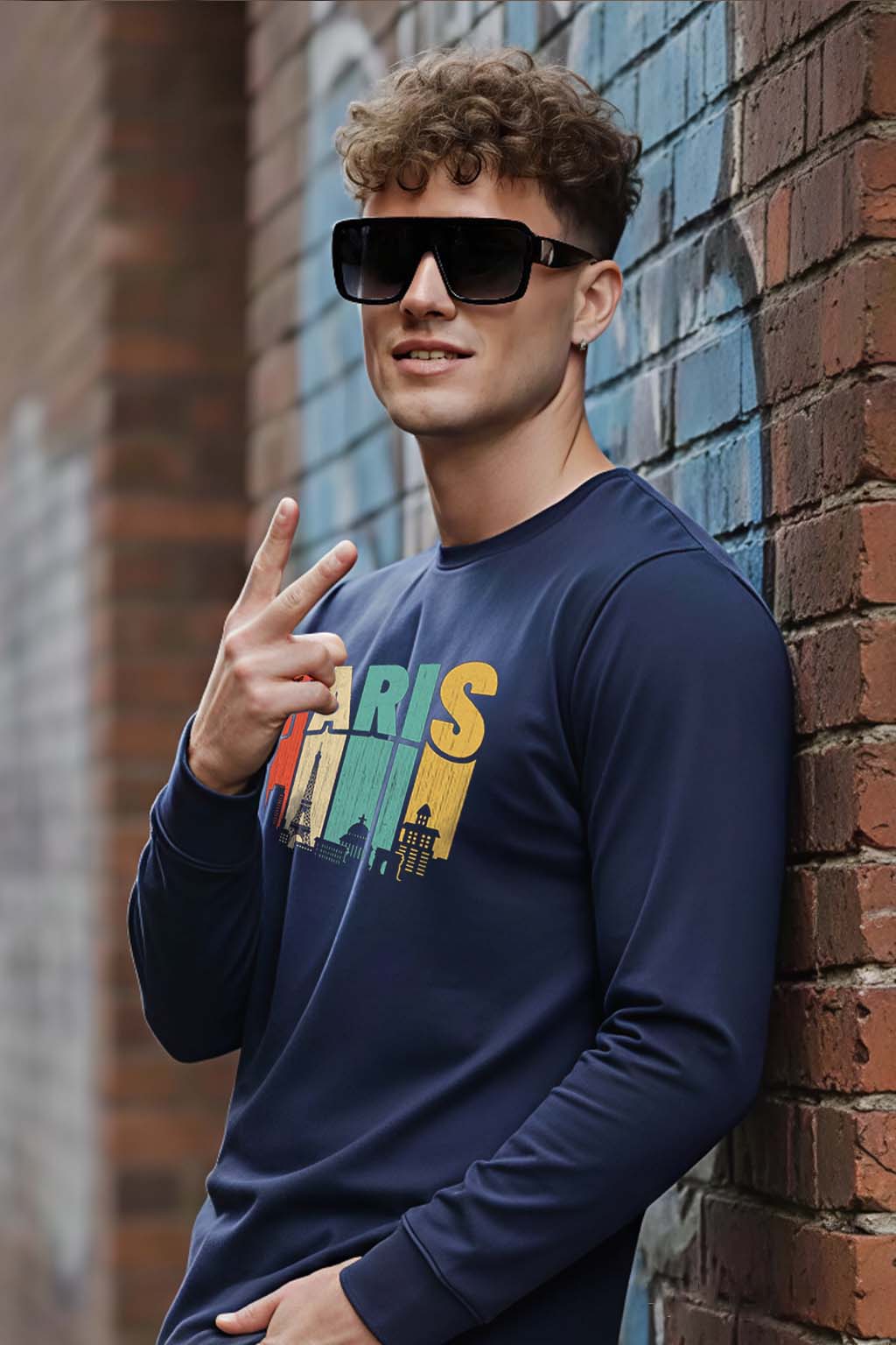 Paris - Men's Fullsleeve T-shirts