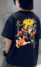 Yogen - Boys Over Size Printed T-shirt
