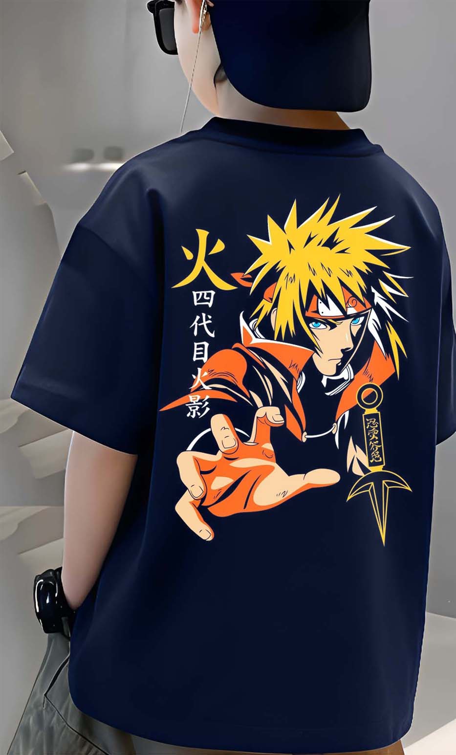 Yogen - Boys Over Size Printed T-shirt