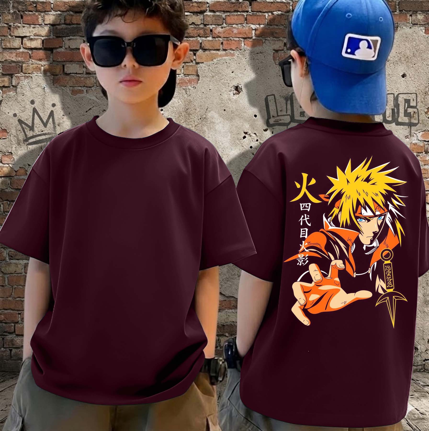 Yogen - Boys Over Size Printed T-shirt