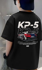 Car - Boys Over Size Printed T-shirt