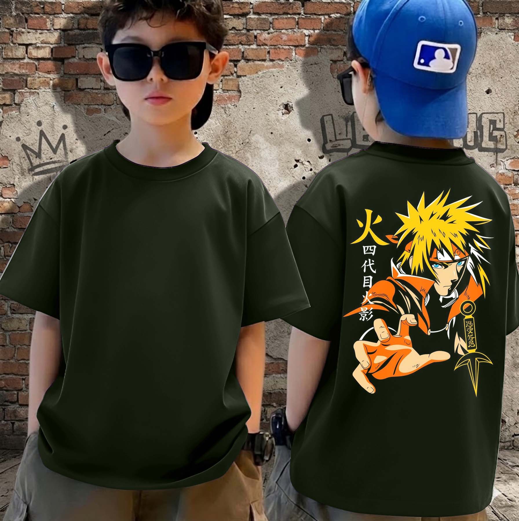 Yogen - Boys Over Size Printed T-shirt