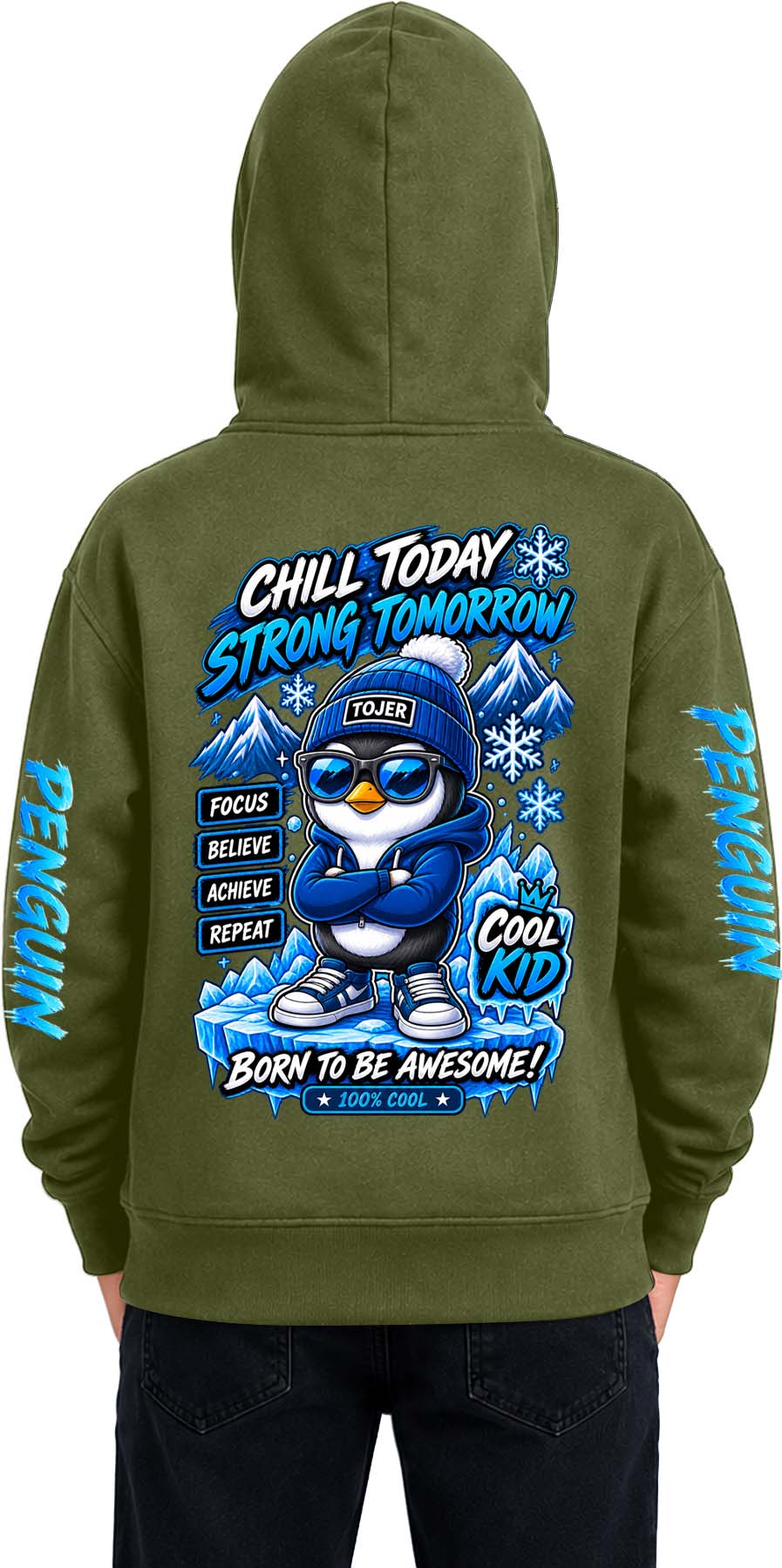 Why Bro Kids 4 Pcs Trendy Hoodie Combo