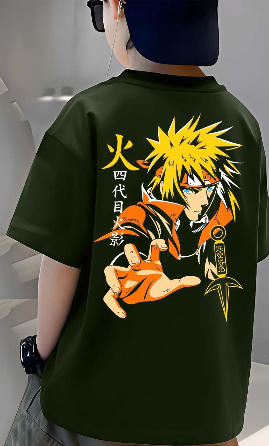 Yogen - Boys Over Size Printed T-shirt