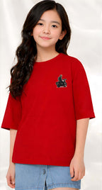 MotorCycle  - kids Girls Over sized T shirt