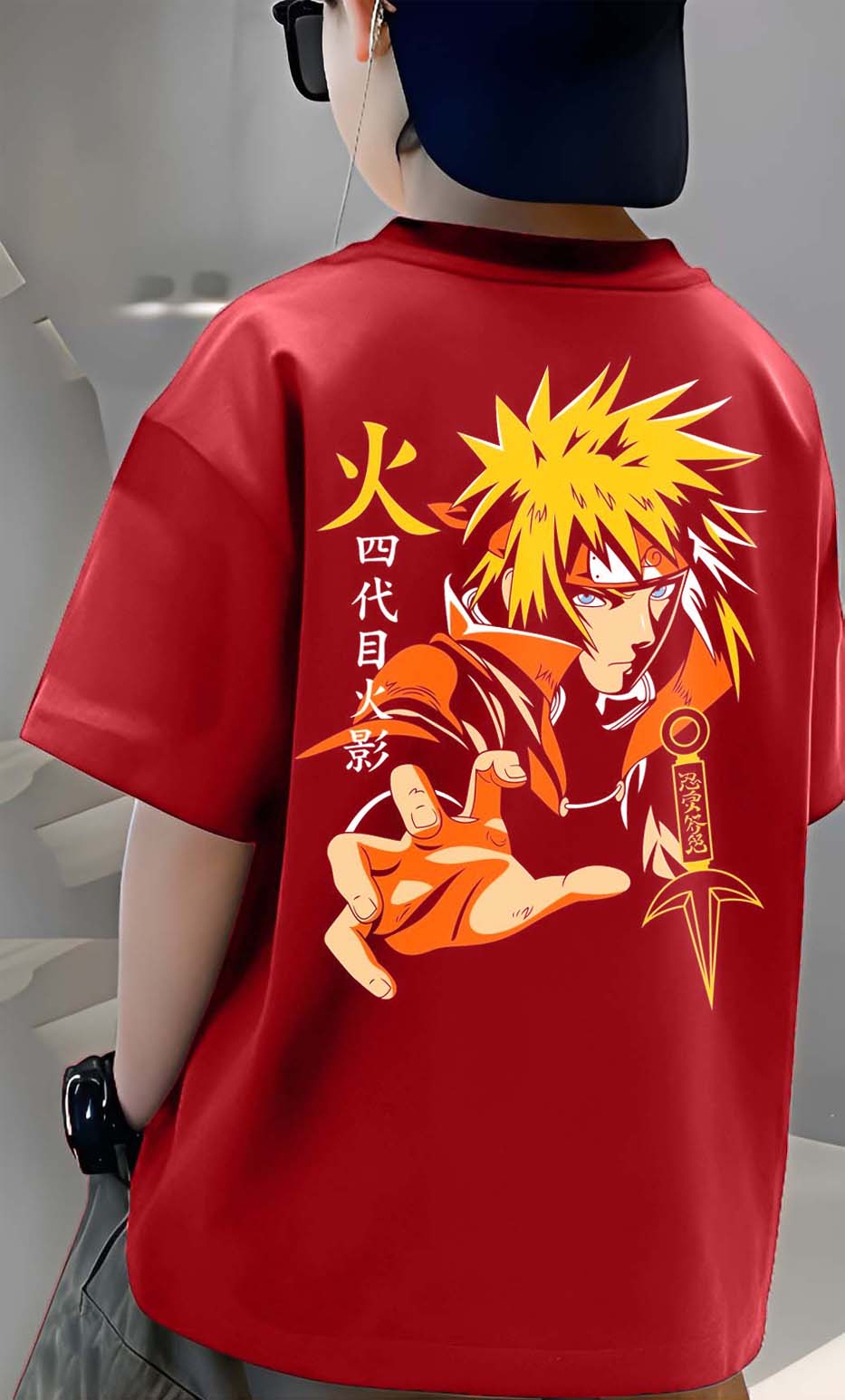 Yogen - Boys Over Size Printed T-shirt