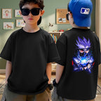 Anime Kakashi - Boys Over Size Printed T-shirt