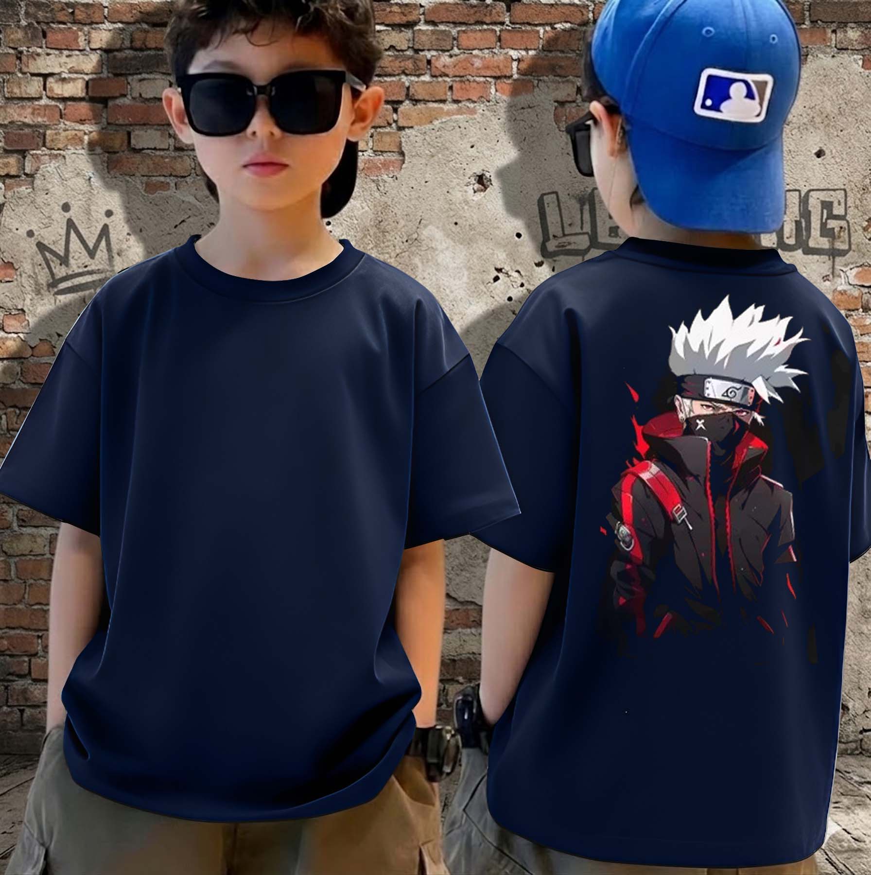 Kaka - Hatake  - Boys Over Size Printed T-shirt