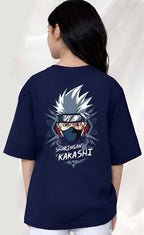Kakashi  - kids Girls Over sized T shirt
