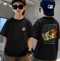 Fire Money - Boys Over Size Printed T-shirt