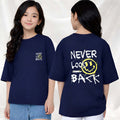 Never  - kids Girls Over sized T shirt
