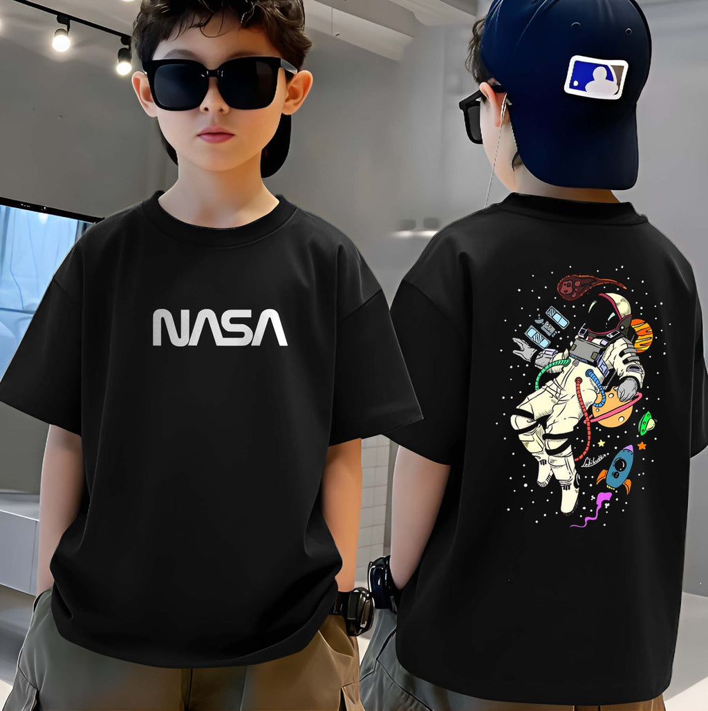 Nasa - Boys Over Size Printed T-shirt