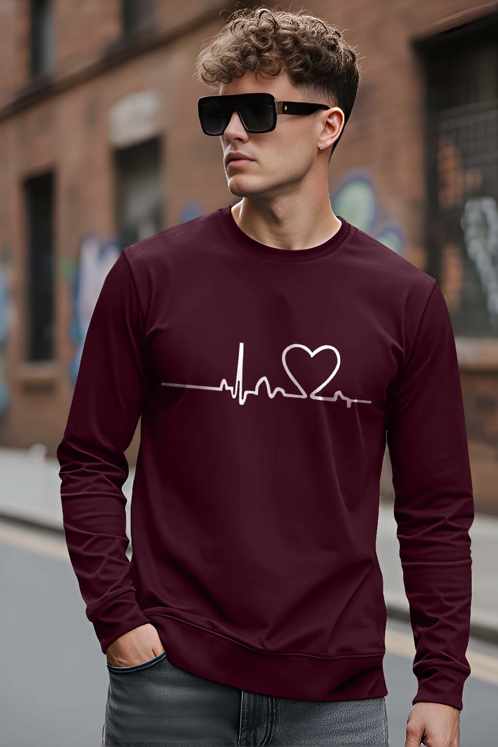Heart - Men's Fullsleeve T-shirts