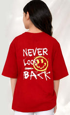 Never  - kids Girls Over sized T shirt