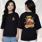 Narutto  - kids Girls Over sized T shirt