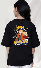Narutto  - kids Girls Over sized T shirt