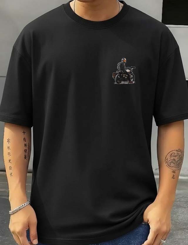 MotorCycle - Men's Oversized T-shirts