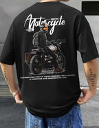MotorCycle - Men's Oversized T-shirts
