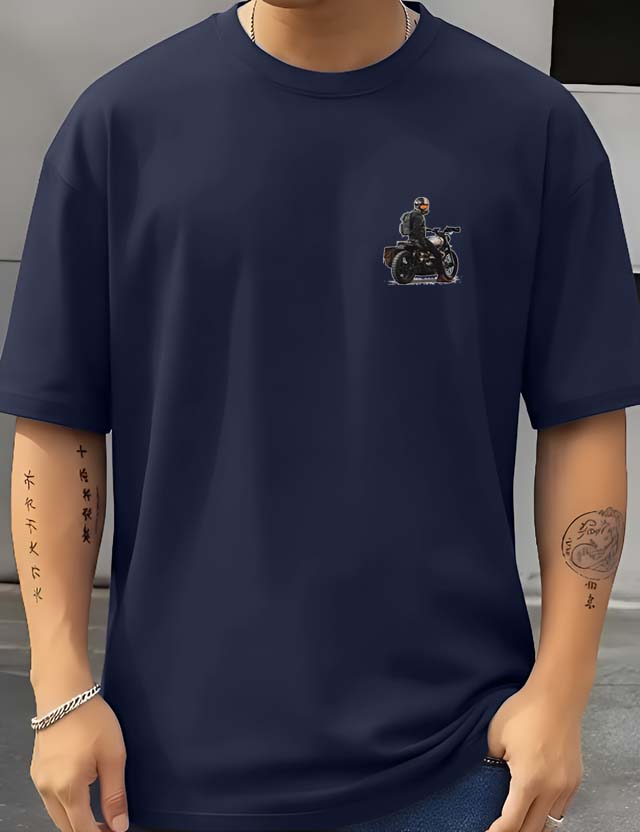 MotorCycle - Men's Oversized T-shirts