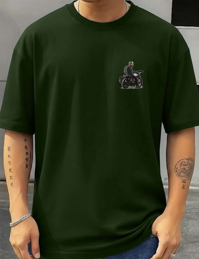 MotorCycle - Men's Oversized T-shirts
