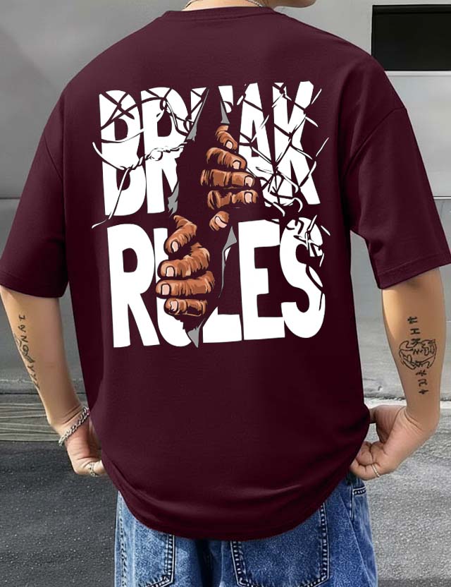BreakRules - Men's Oversized T-shirts