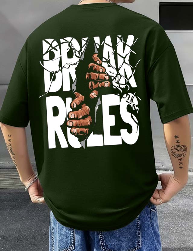BreakRules - Men's Oversized T-shirts