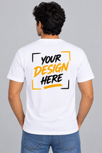 Why Bro - Men's Back Side Print T shirt