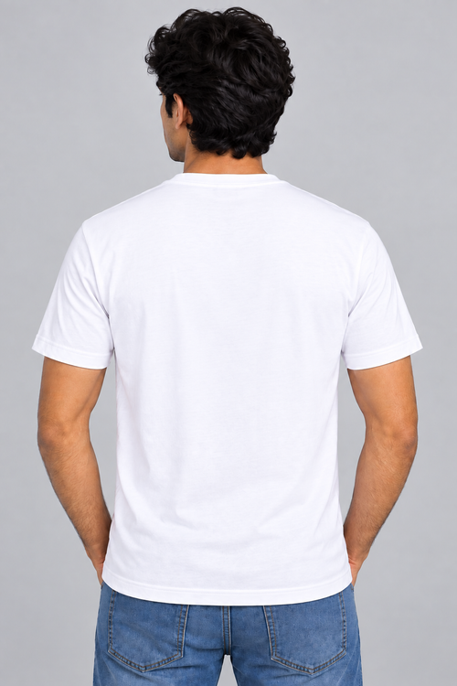 Why Bro - Men's Back Side Print T shirt