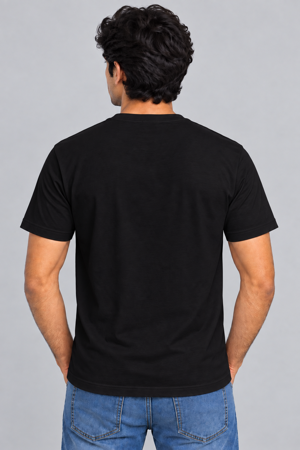 Why Bro - Men's Back Side Print T shirt