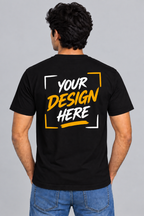 Why Bro - Men's Back Side Print T shirt