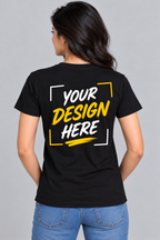 Why Bro - Women's Back Side Print T shirt