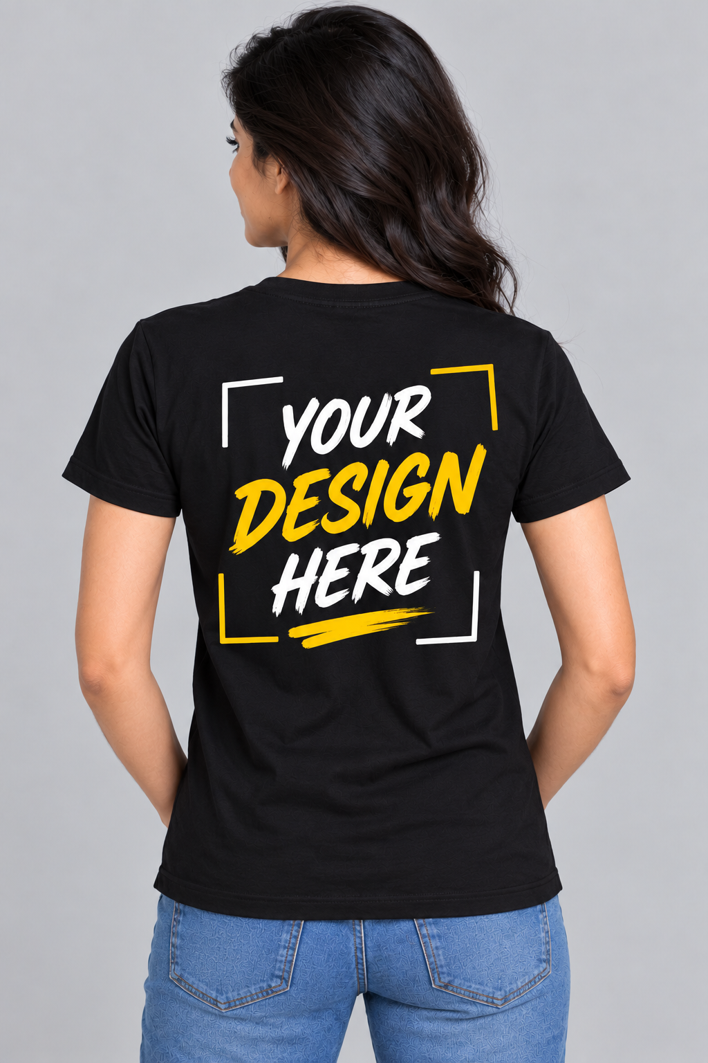 Why Bro - Women's Back Side Print T shirt