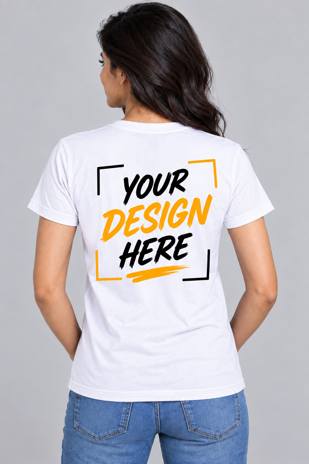 Why Bro - Women's Back Side Print T shirt