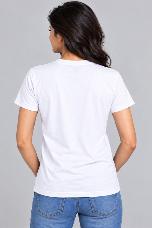 Why Bro - Women's Back Side Print T shirt
