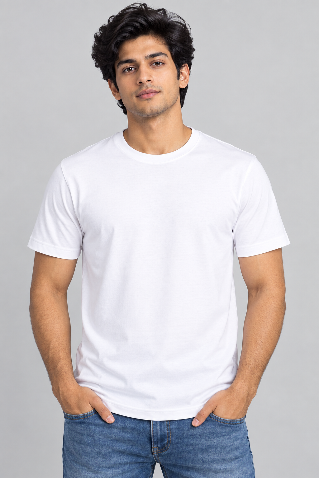 Why Bro - Men's Round Neck Half Sleeve T shirt