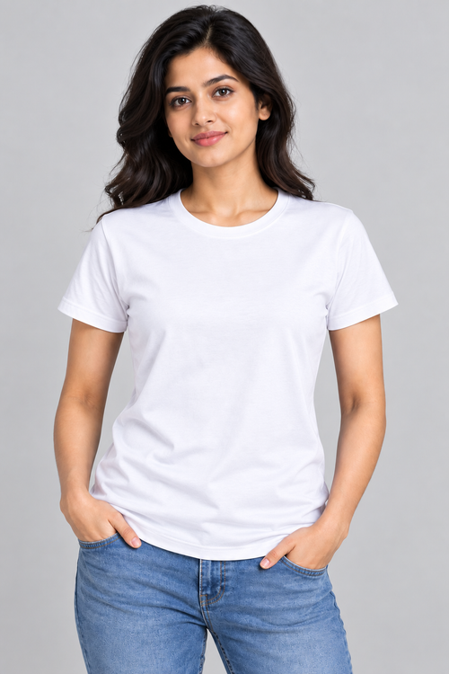 Why Bro - Women's Round Neck Half Sleeve T shirt