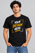 Why Bro - Men's Round Neck Half Sleeve T shirt