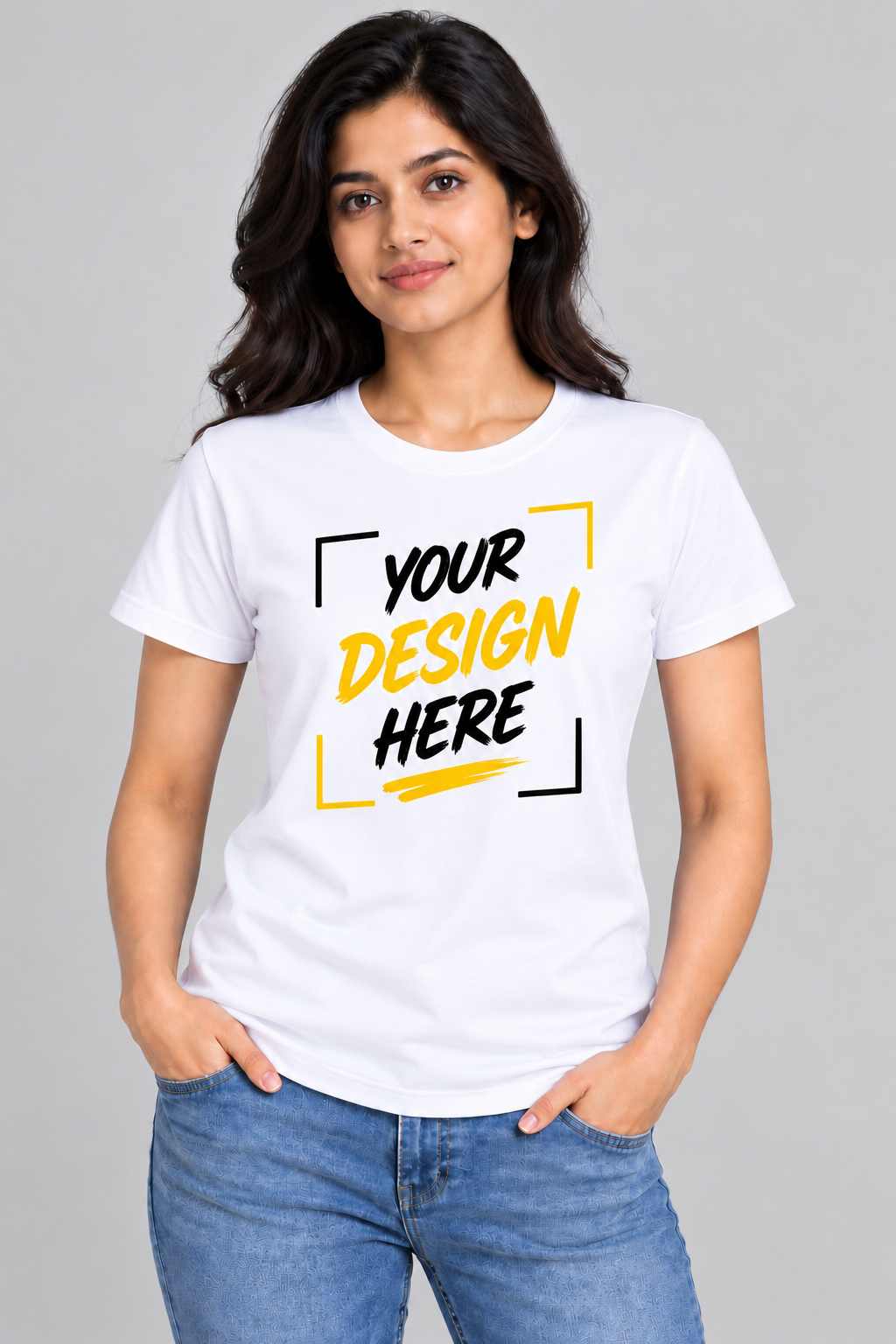 Why Bro - Women's Round Neck Half Sleeve T shirt
