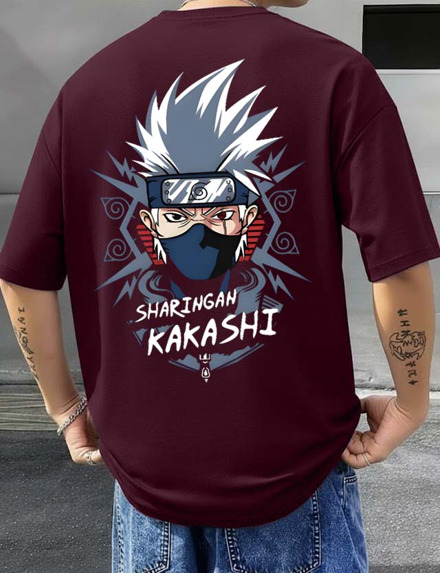 Kakashi - Men's Oversized T-shirts