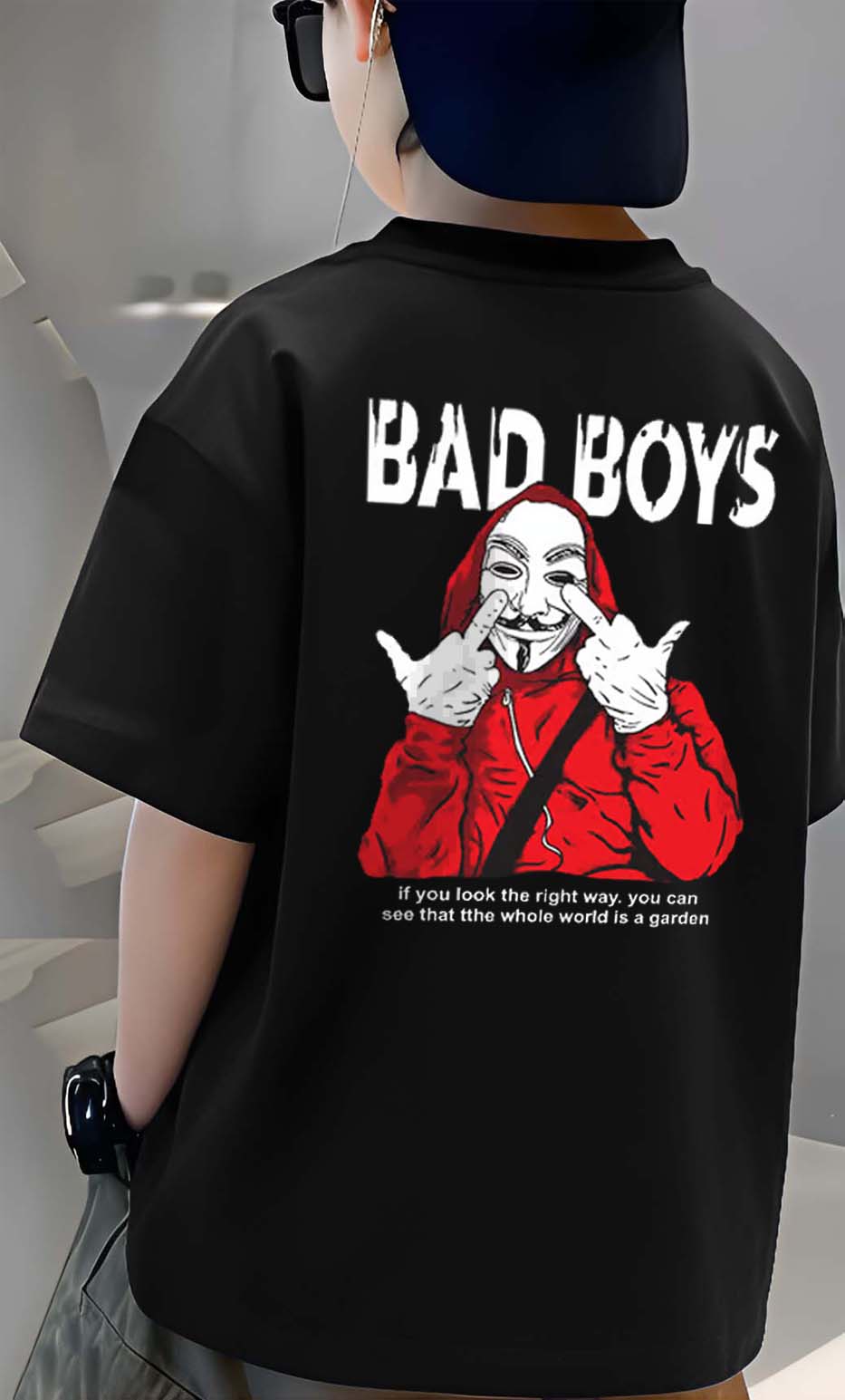 Badboy - Boys Over Size Printed T-shirt