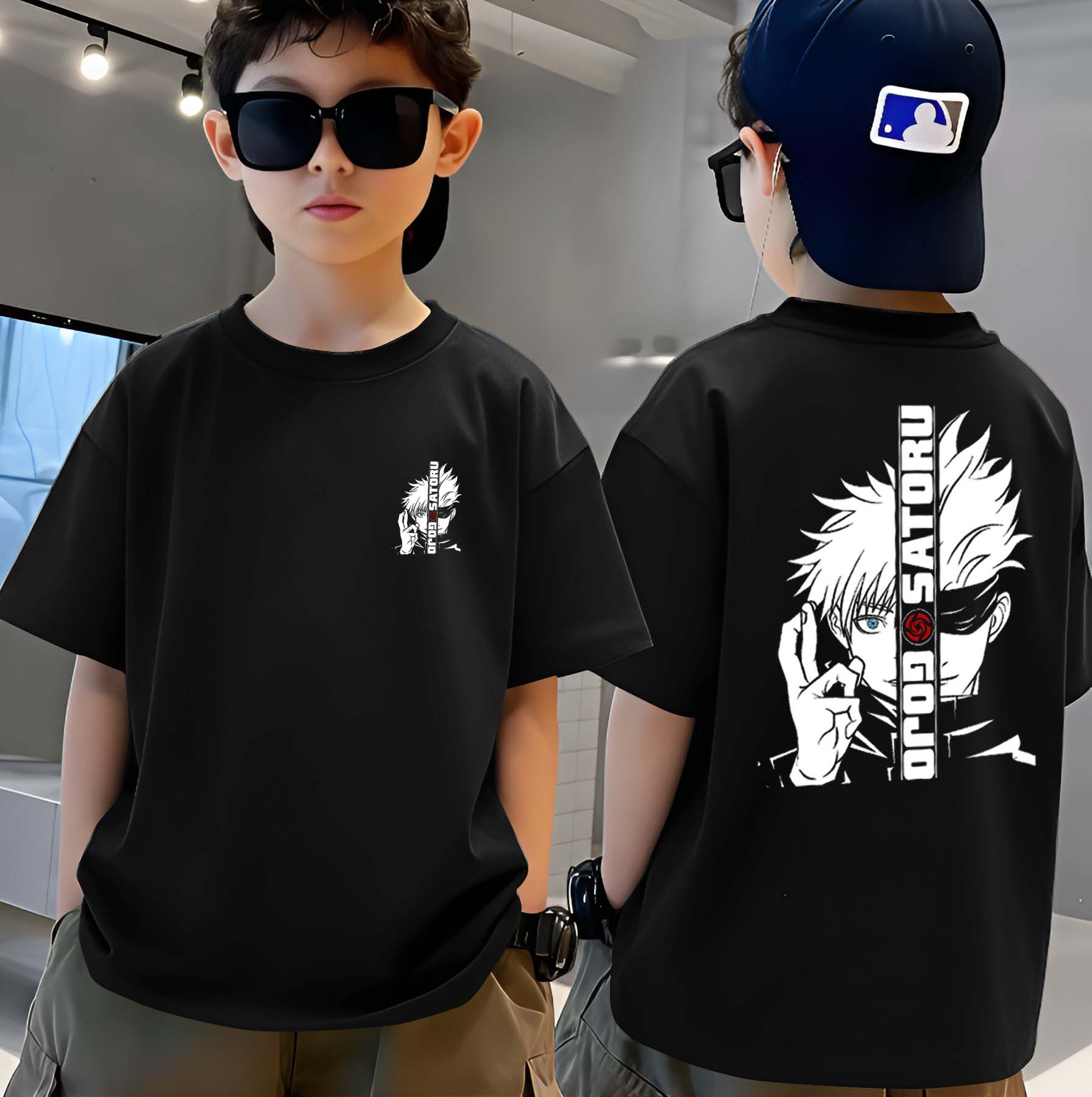 Gojo - Boys Over Size Printed T-shirt