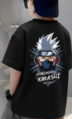 Kakashi - Boys Over Size Printed T-shirt