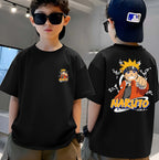 Narutto - Boys Over Size Printed T-shirt