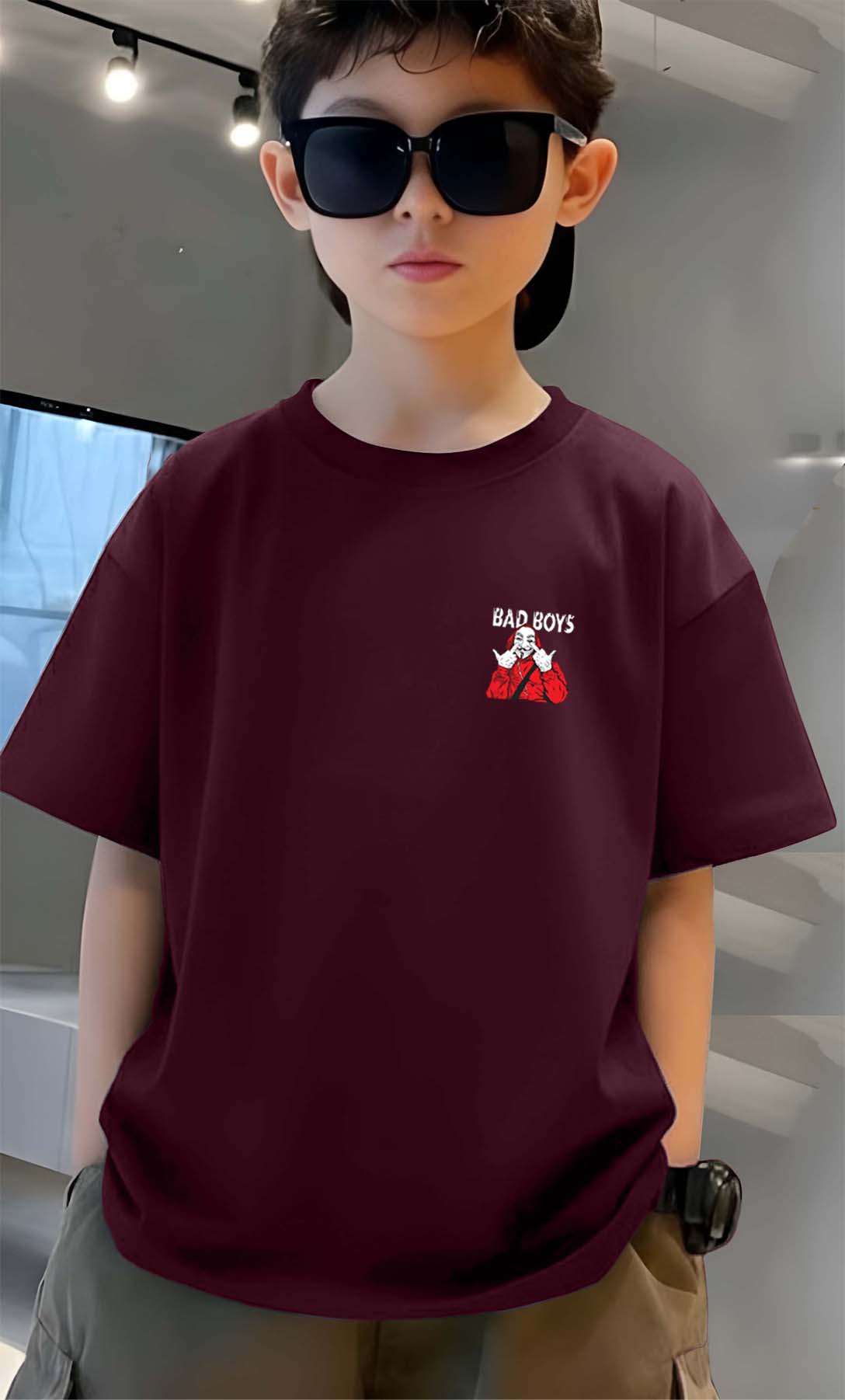 Badboy - Boys Over Size Printed T-shirt