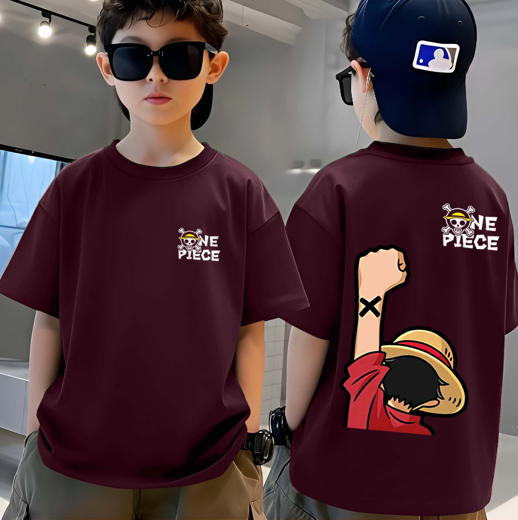 Onepiece - Boys Over Size Printed T-shirt